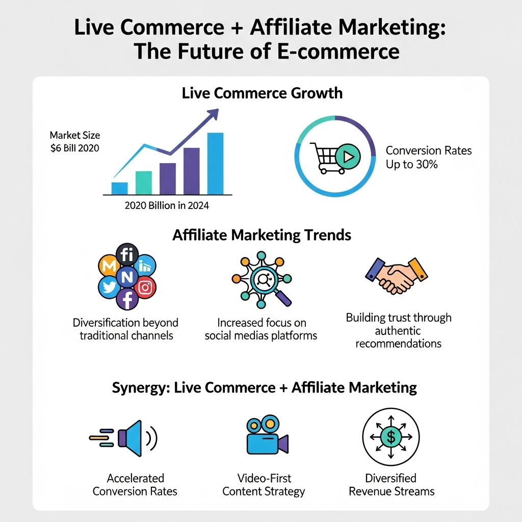 Live Commerce and Affiliate Marketing