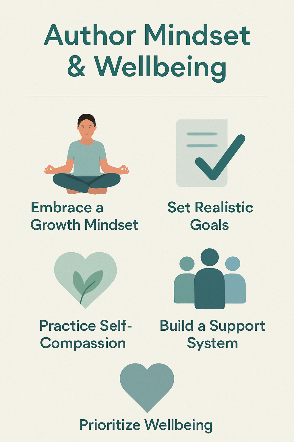The Resilient Author: Nurturing Your Mindset and Wellbeing