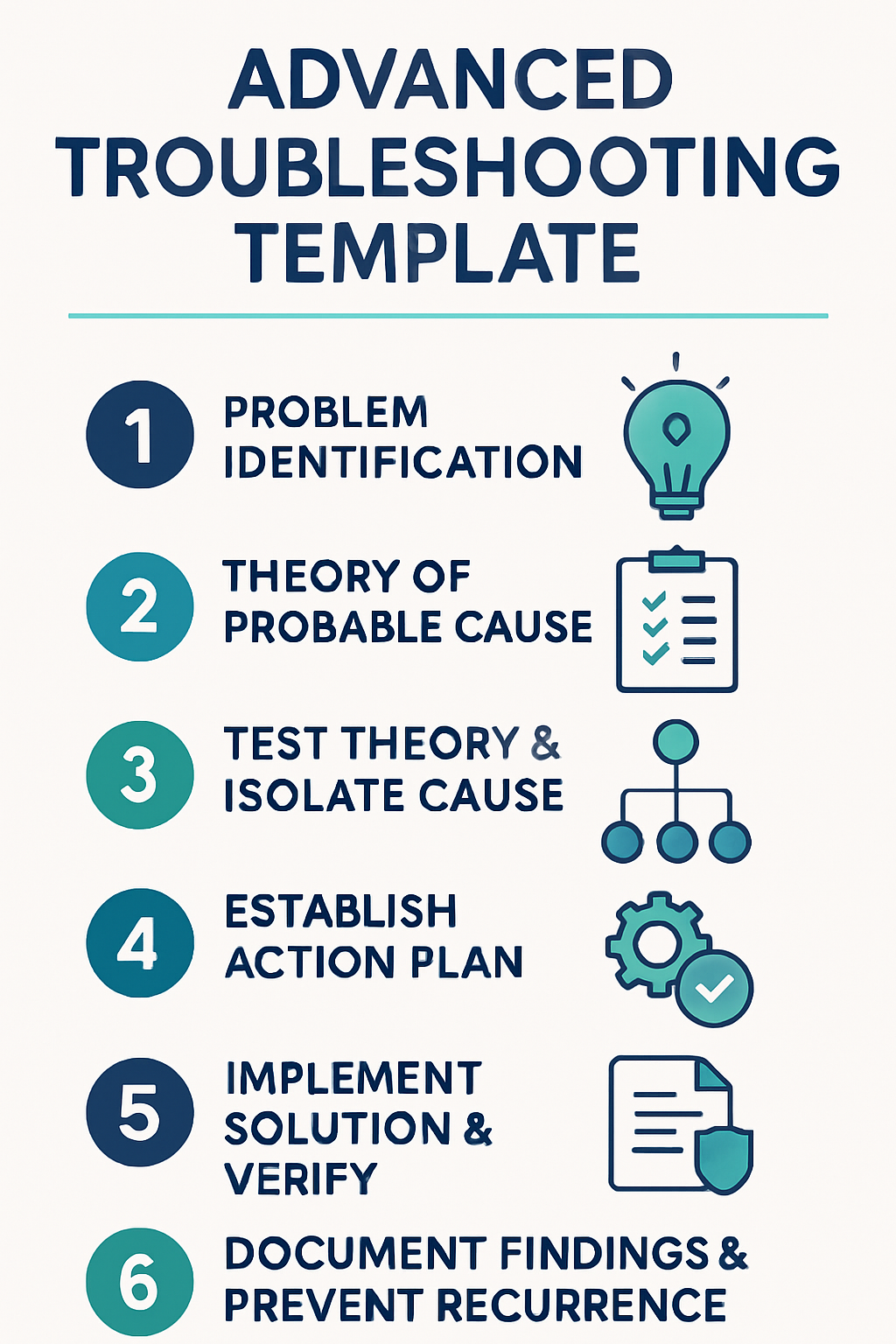 troubleshooting documentation templates