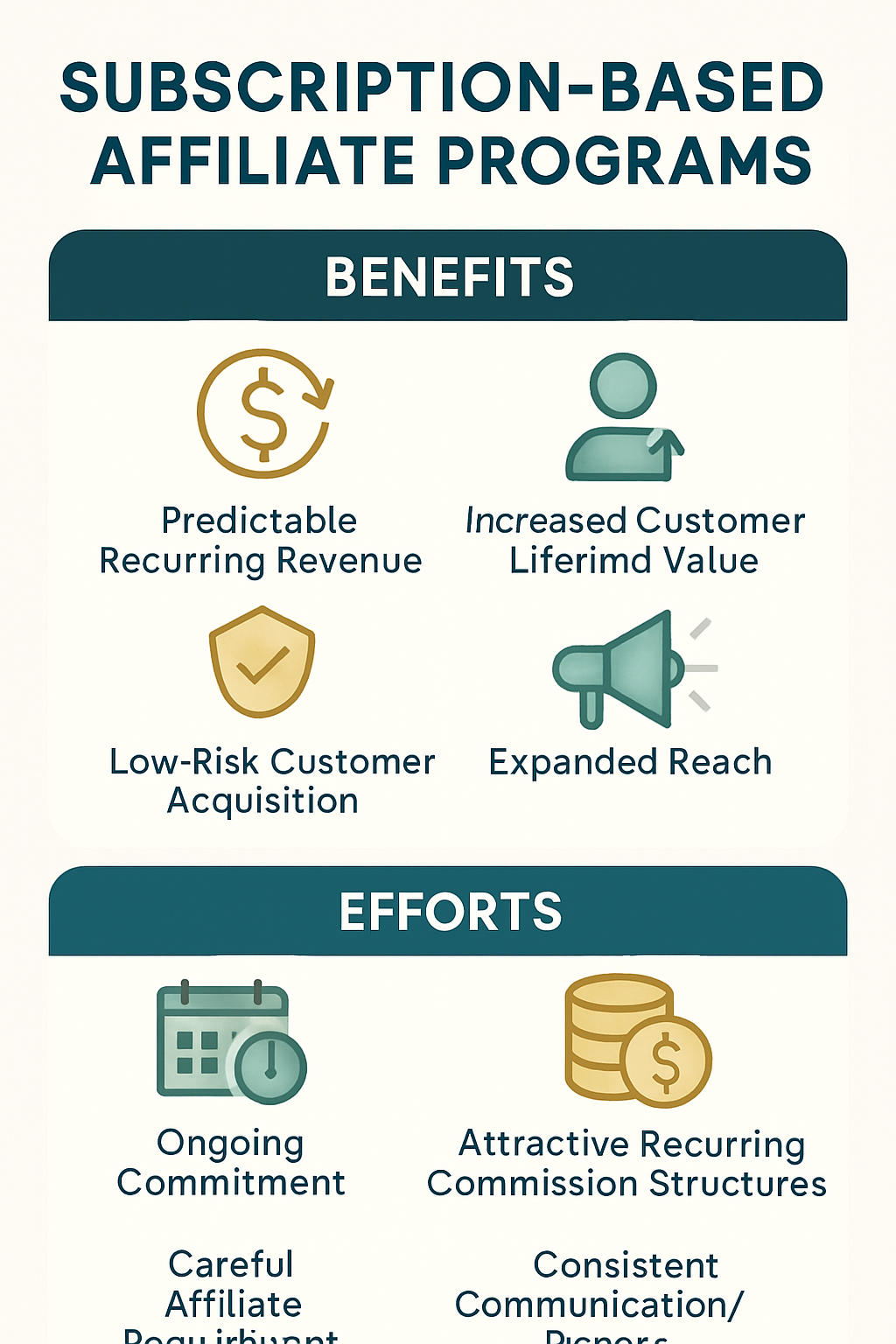 Subscription-Based Affiliate Programs
