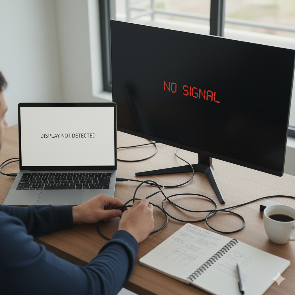 External Monitor Not Detected? Don’t Panic! Your Guide to a Dual-Screen Fix