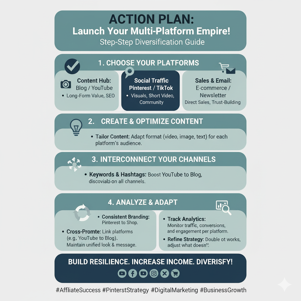So, are you ready to stop being a one-platform wonder and start building a resilient, multi-platform affiliate marketing empire?