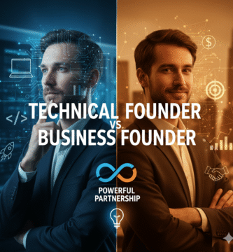 In the high-stakes world of startups, the founding team is everything. But what's the right mix? This in-depth blog post explores the age-old debate: technical founder vs. business founder. We'll dissect the unique strengths and weaknesses of each, from the code-slinging visionary to the market-savvy strategist. Discover why the most successful ventures often have a powerful partnership at their core, blending product innovation with business acumen. We'll also explore the evolving roles of founders as a startup scales, from the scrappy MVP stage to building a sustainable, high-growth company. Whether you're a budding entrepreneur trying to find your co-founder, or simply fascinated by the dynamics of startup success, this post will provide you with a comprehensive understanding of the two most critical roles in any new venture.