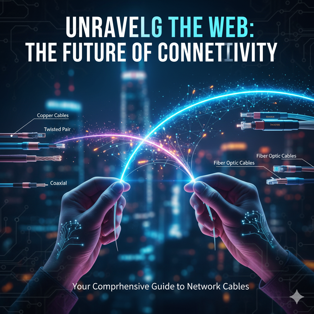 The Invisible Threads of Connectivity: A Deep Dive into Network Cables, Fiber Optics, and What’s Next