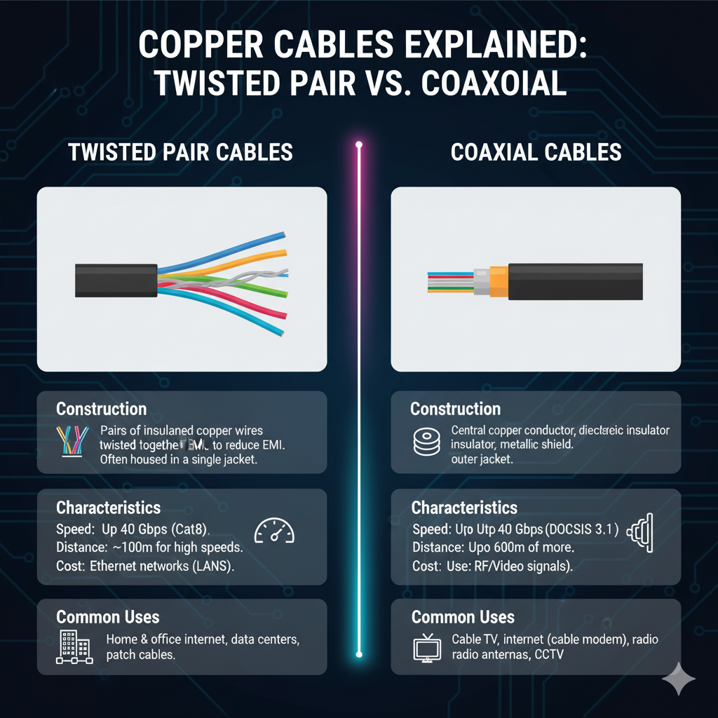 Comparison Network Cables & Fiber Optics and future.
Ever wondered about the intricate web of cables that power our digital lives? Join me on a fascinating journey as we unravel the mysteries of network cables, from the humble twisted pair to the revolutionary fiber optic. We'll explore their distinct characteristics, compare their performance, and peer into the exciting future of connectivity, including groundbreaking advancements and potential breakthroughs. This comprehensive guide will equip you with the knowledge to understand the backbone of the internet and appreciate the continuous innovation driving our hyper-connected world. Get ready to explore the past, present, and future of data transmission, understanding how these vital components shape our daily interactions and pave the way for unprecedented technological leaps.