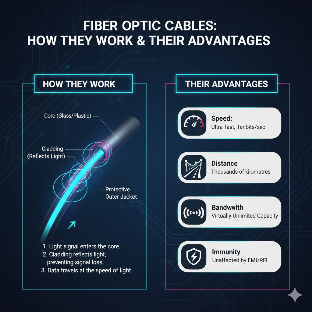 Comparison Network Cables & Fiber Optics and future.
Ever wondered about the intricate web of cables that power our digital lives? Join me on a fascinating journey as we unravel the mysteries of network cables, from the humble twisted pair to the revolutionary fiber optic. We'll explore their distinct characteristics, compare their performance, and peer into the exciting future of connectivity, including groundbreaking advancements and potential breakthroughs. This comprehensive guide will equip you with the knowledge to understand the backbone of the internet and appreciate the continuous innovation driving our hyper-connected world. Get ready to explore the past, present, and future of data transmission, understanding how these vital components shape our daily interactions and pave the way for unprecedented technological leaps.