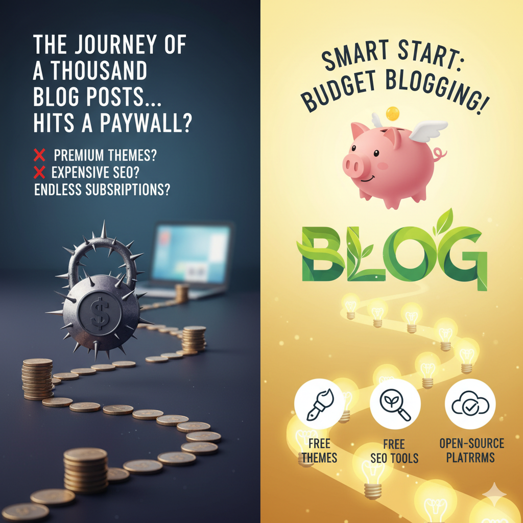 Blogging on a Shoestring Budget: Essential Tools Under $50/Month