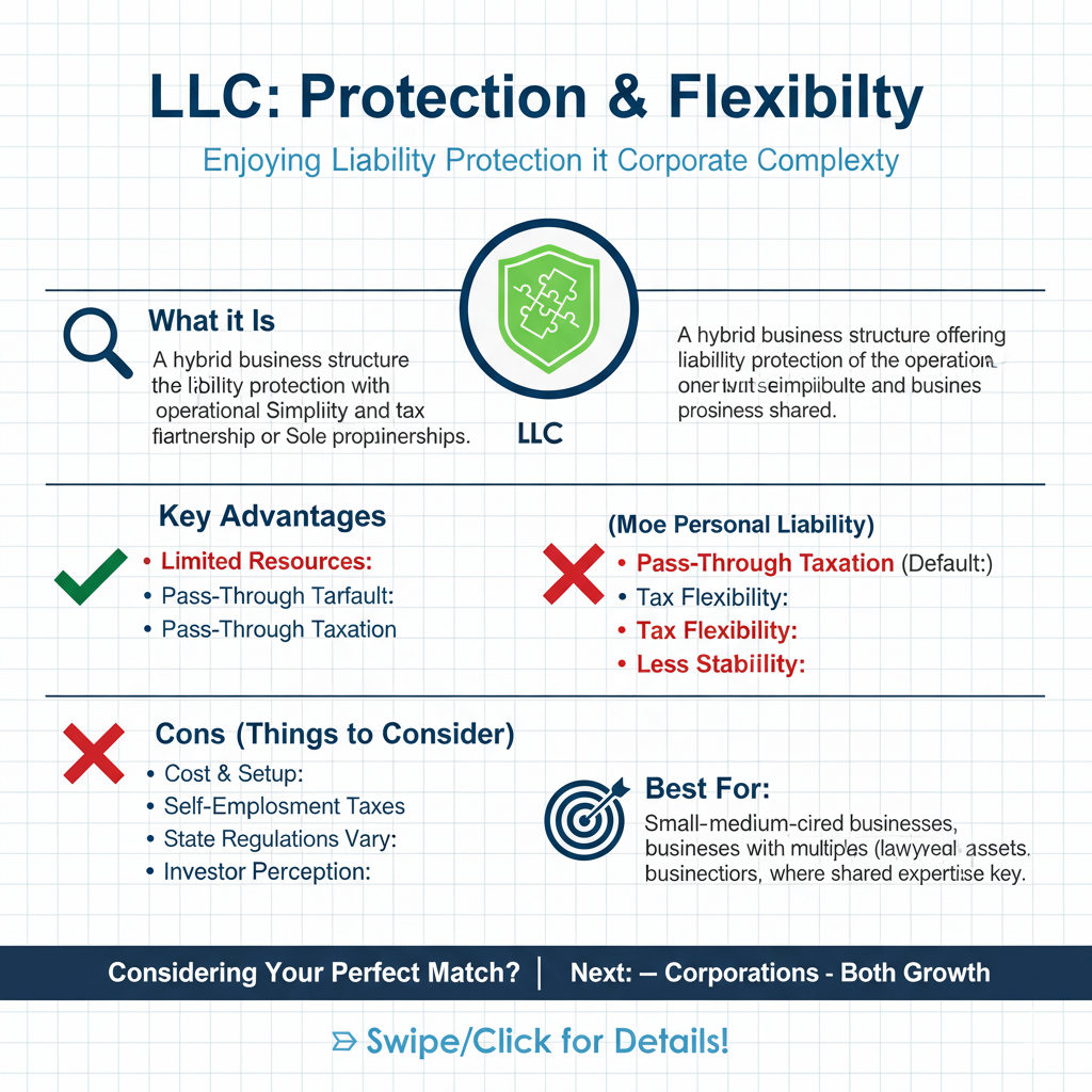 Business Structure Comparison Charts