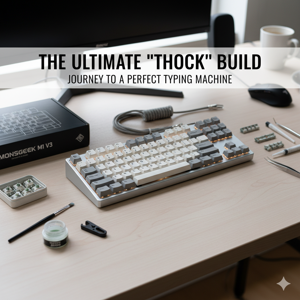 The Ultimate ‘Thock’ Build: A Mechanical Keyboard Custom Build Log