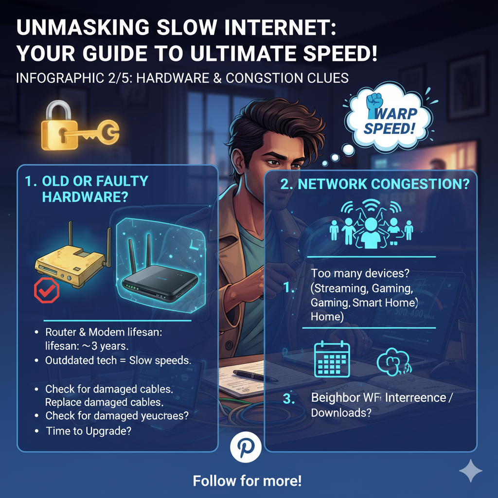 slow internet troubleshooting steps