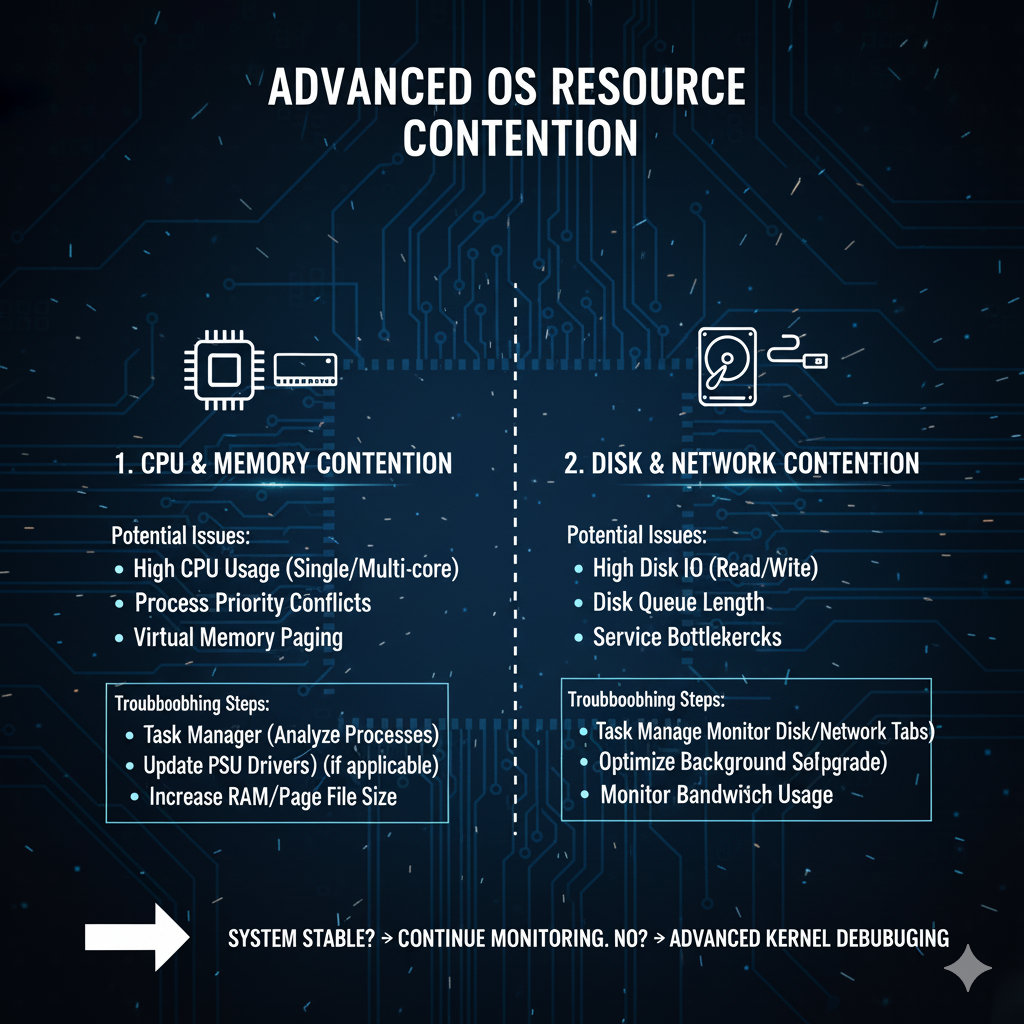 Intermittent system freezes