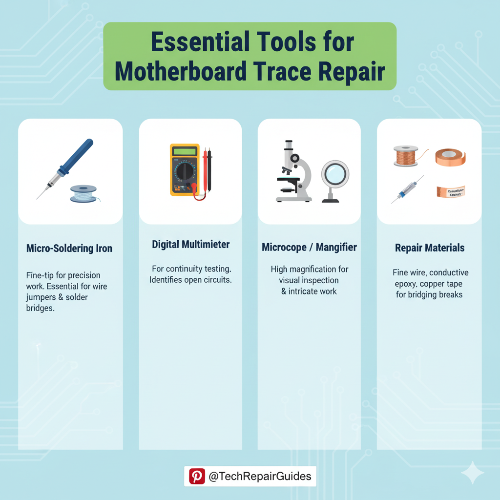 The Ultimate Guide to Motherboard Trace Repair: Creative Fixes for Open Circuits