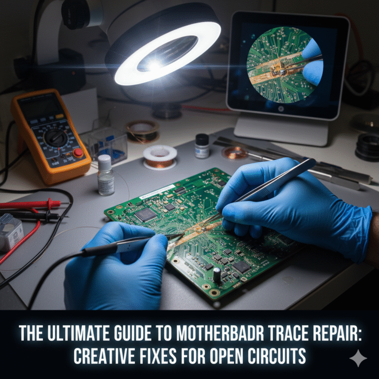 The Ultimate Guide To Motherboard Trace Repair Creative Fixes For Open 