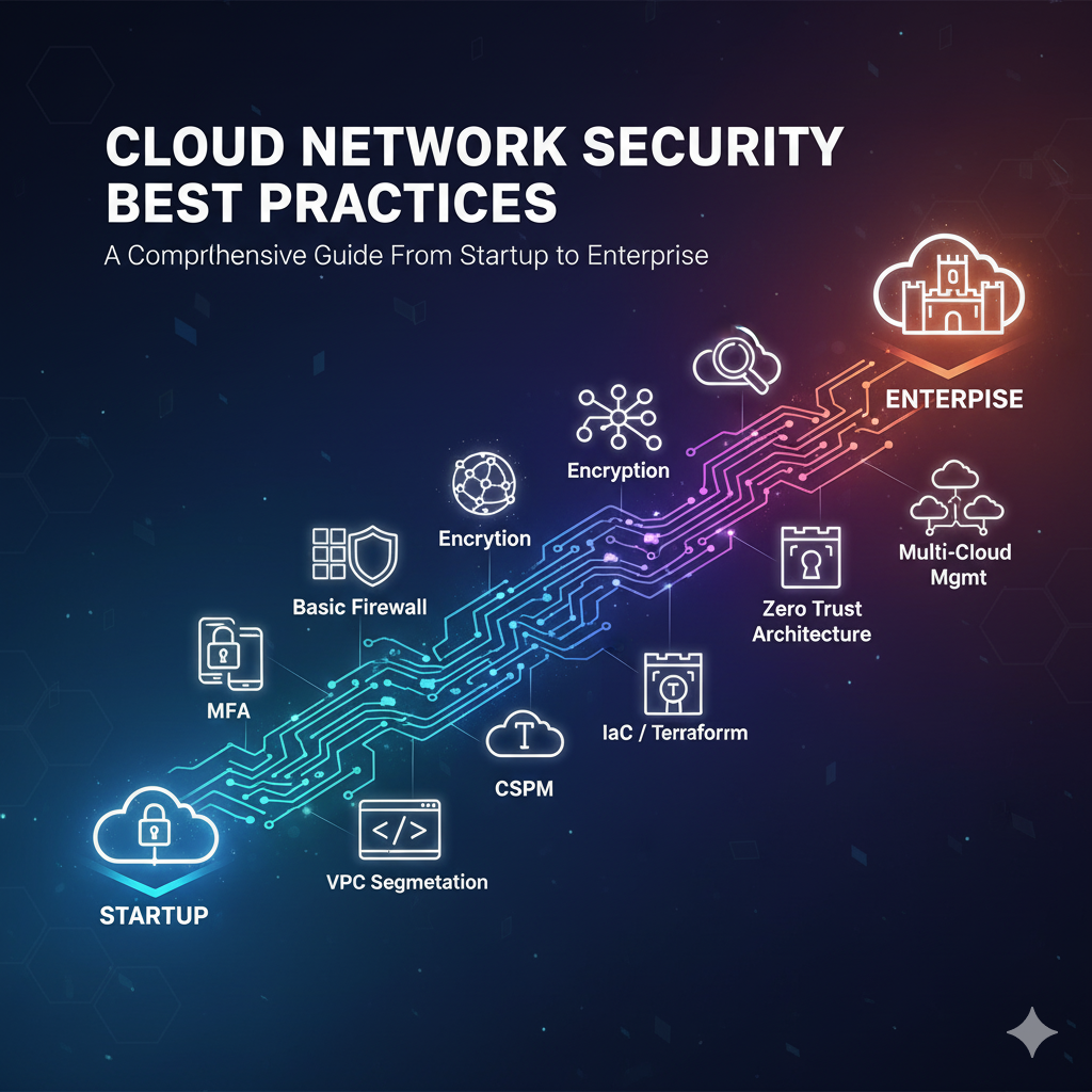 Cloud Network Security Best Practices: A Comprehensive Guide from Startup to Enterprise