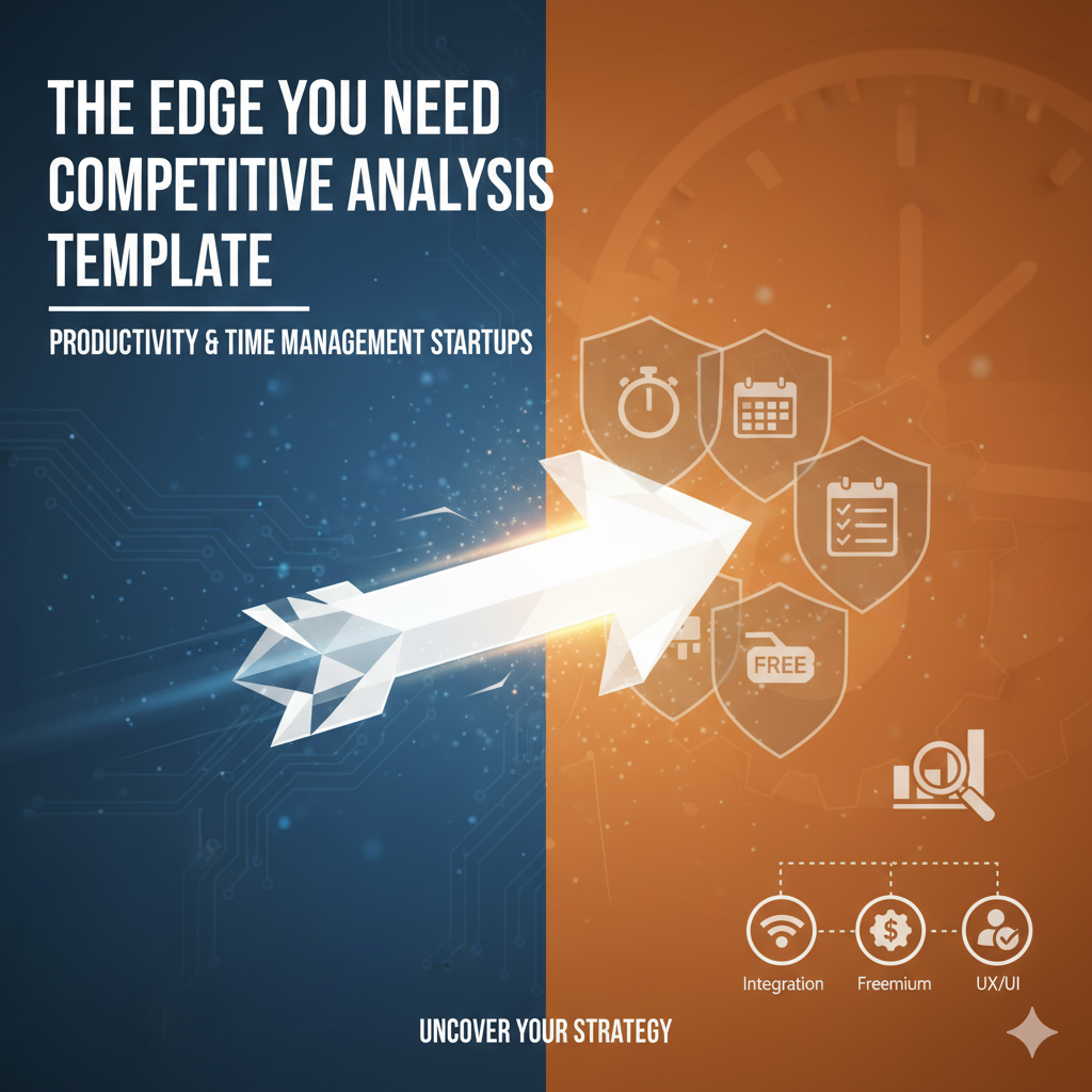 The Edge You Need: A Competitive Analysis Template for Productivity & Time Management Startups