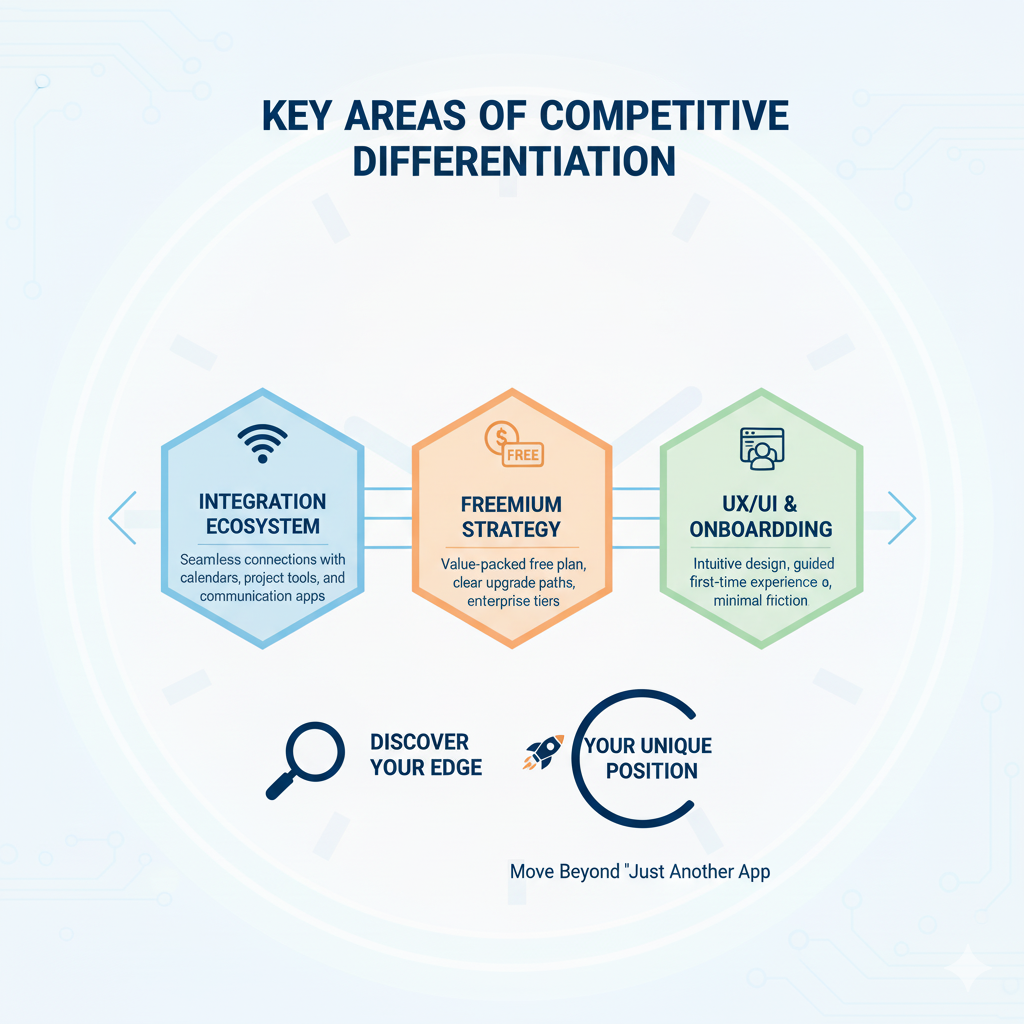 Template for Productivity & Time Management Startups