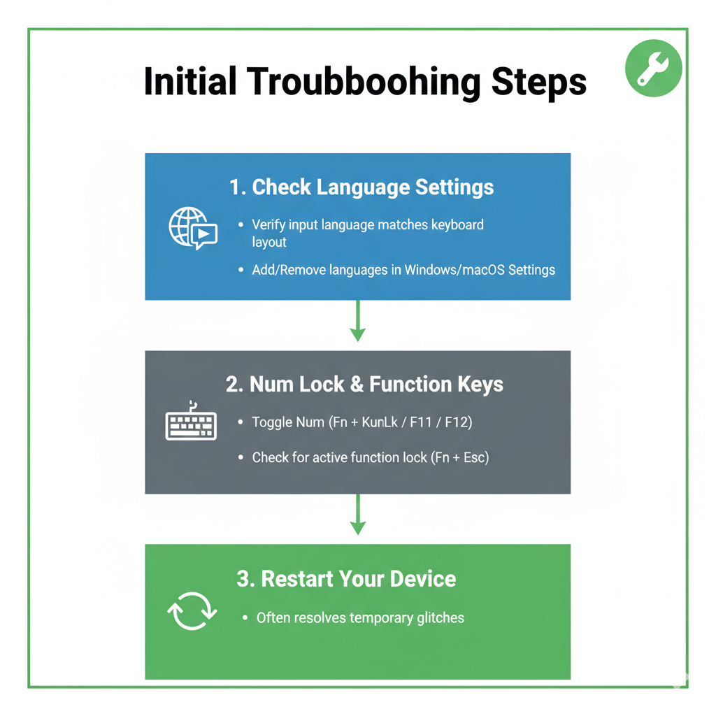 laptop keyboard typing wrong characters