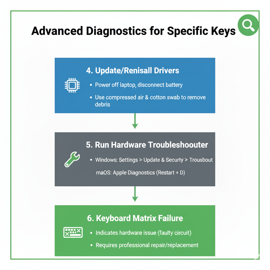 laptop keyboard specific keys not working