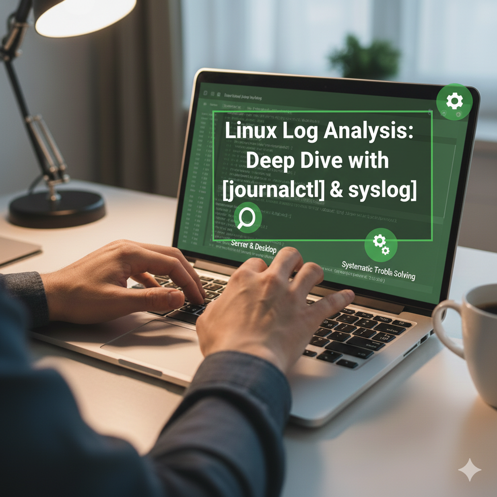 A Deep Dive into Linux Log Analysis for Server & Desktop Problems (`journalctl`, `syslog`)