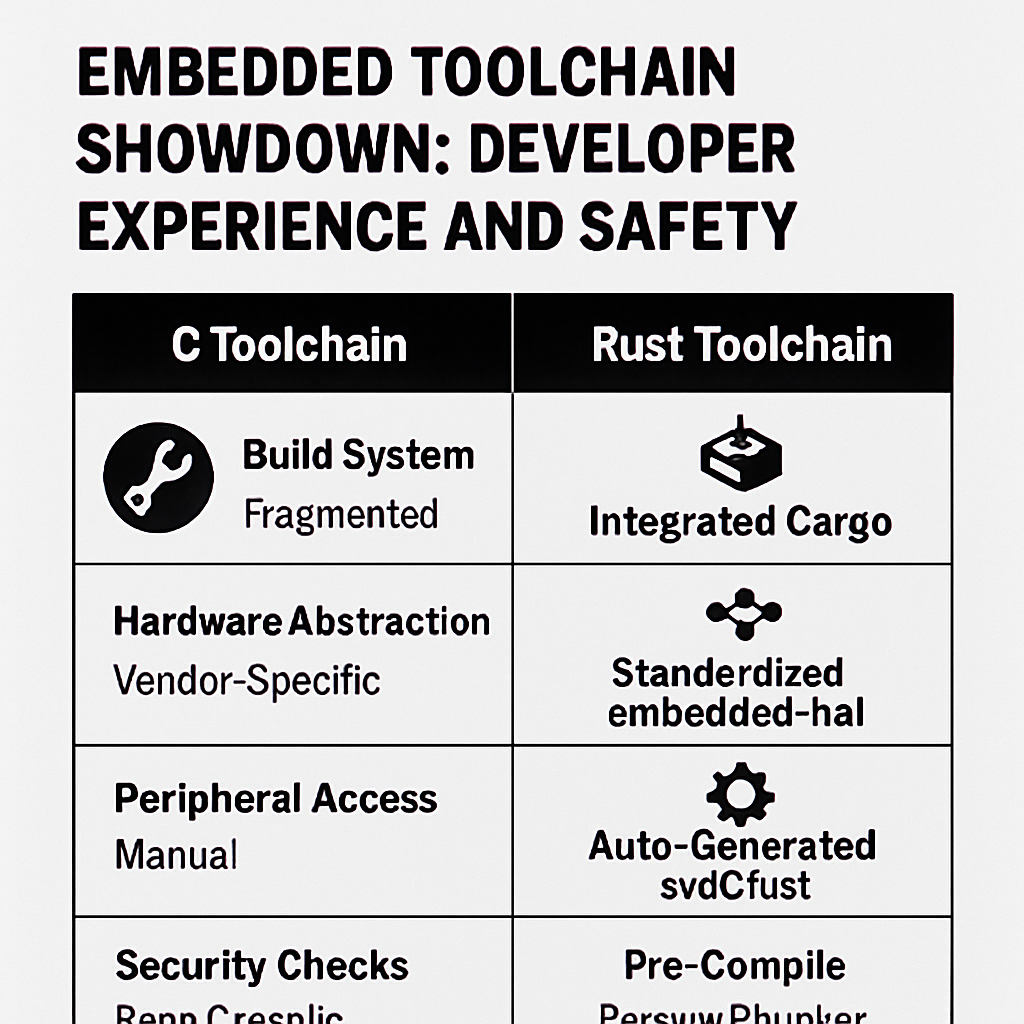 C vs. Rust for Embedded Security