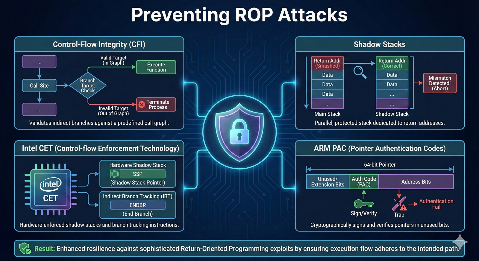 Preventing ROP Attacks
