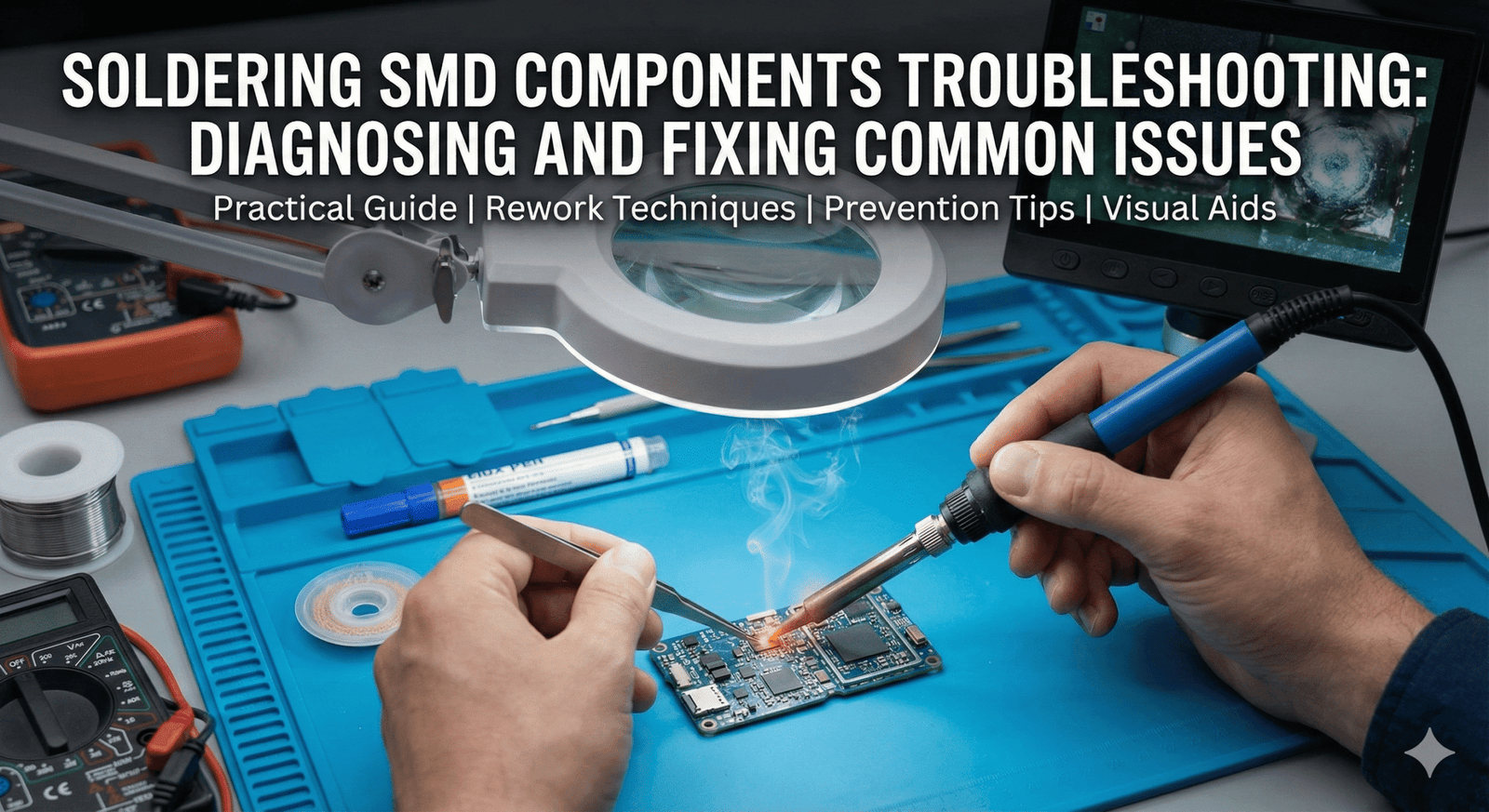 Soldering SMD Components Troubleshooting: Diagnosing and Fixing Common Issues