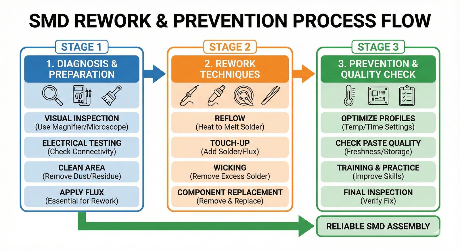 SMD Soldering Troubleshooting