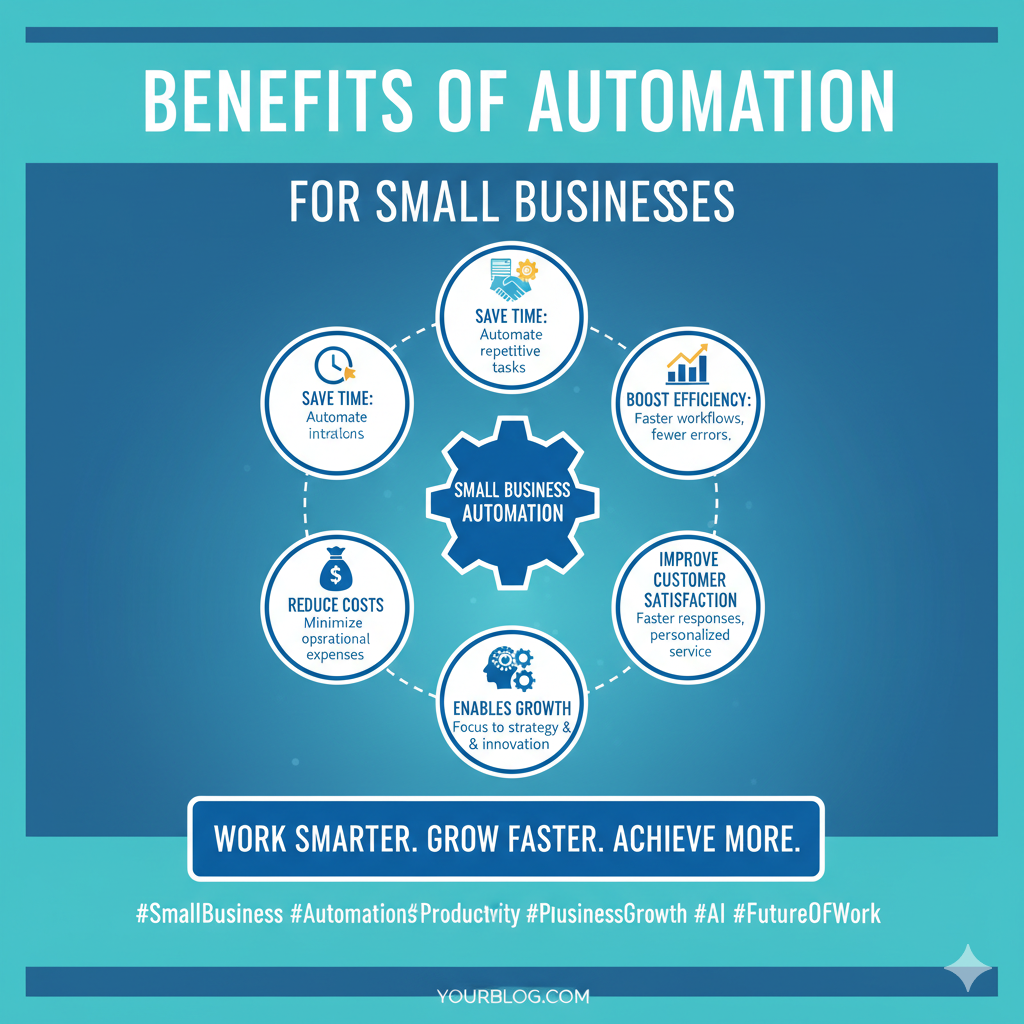 Small Business Automation Tools 🔥Discover the essential automation tools and strategies small businesses need to streamline operations, boost efficiency, and achieve sustainable growth.Business Planning, Small Business, Automation Tools, Workflow Automation, Productivity, CRM, Marketing Automation, Finance Automation, AI