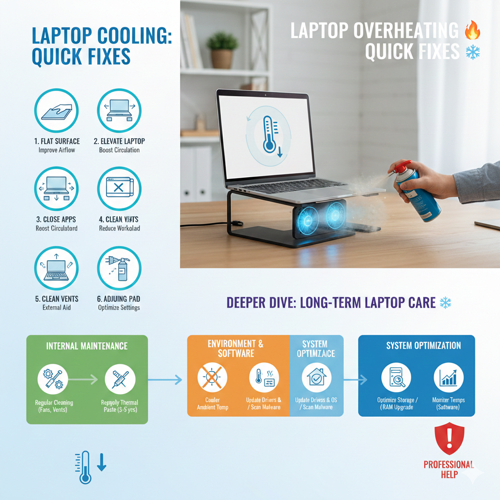 Laptop Overheating Quick Fixes: Keep Your Cool!