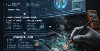 Troubleshooting Advanced Laptop Motherboard Failures