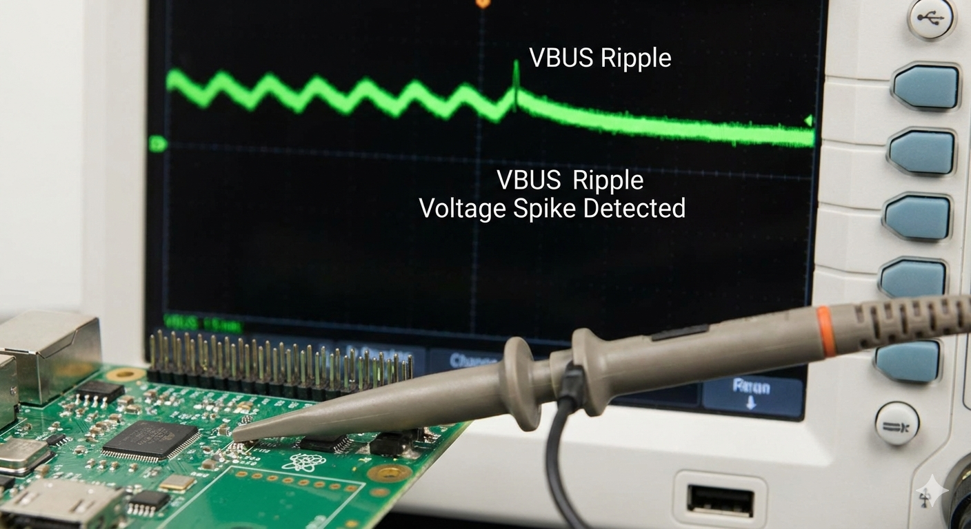 Title: Power Play: Advanced Techniques for Diagnosing Peripheral Power Delivery Issues Meta Description: Discover advanced methods to troubleshoot peripheral power delivery issues, ensuring stable, clean, and reliable power for high-performance devices. Tags: Peripheral Power, USB Power Delivery, Oscilloscope, PDN, Power Integrity, Ripple, Voltage Droop, Voltage Spike, USB-PD, High-Speed Peripherals, LDO, Switching Regulator, Current Draw, BIOS, Firmware, Power Analysis. Peripheral Power Delivery Troubleshooting