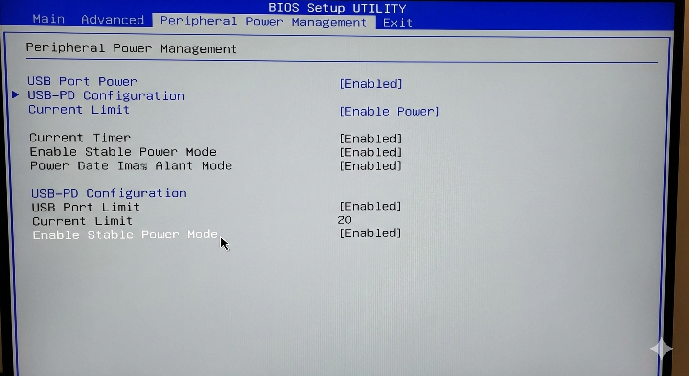 Title: Power Play: Advanced Techniques for Diagnosing Peripheral Power Delivery Issues Meta Description: Discover advanced methods to troubleshoot peripheral power delivery issues, ensuring stable, clean, and reliable power for high-performance devices. Tags: Peripheral Power, USB Power Delivery, Oscilloscope, PDN, Power Integrity, Ripple, Voltage Droop, Voltage Spike, USB-PD, High-Speed Peripherals, LDO, Switching Regulator, Current Draw, BIOS, Firmware, Power Analysis. Peripheral Power Delivery Troubleshooting