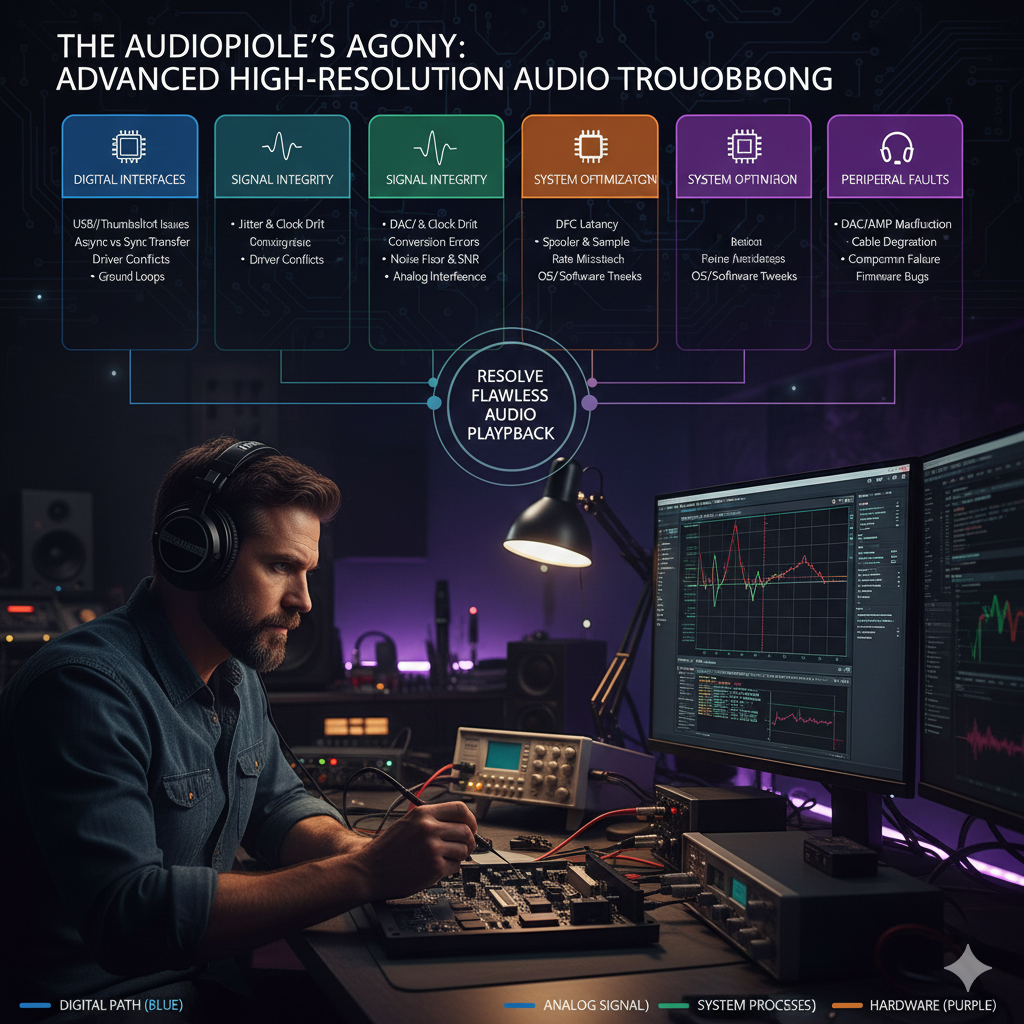 The Audiophile’s Agony: Advanced Troubleshooting for High-Resolution Audio Peripherals