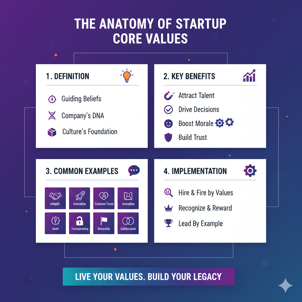 Startup Core Values Examples