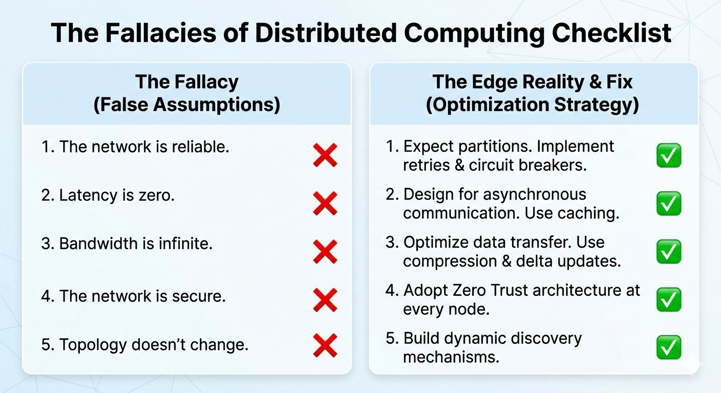 Edge Computing Errors: Optimizing for Distributed Networks