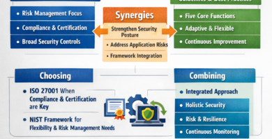 Delve into ISO 27001 and the NIST Cybersecurity Framework for application security. Understand their differences, synergies, and how to choose or combine them for robust information security management. Application Security