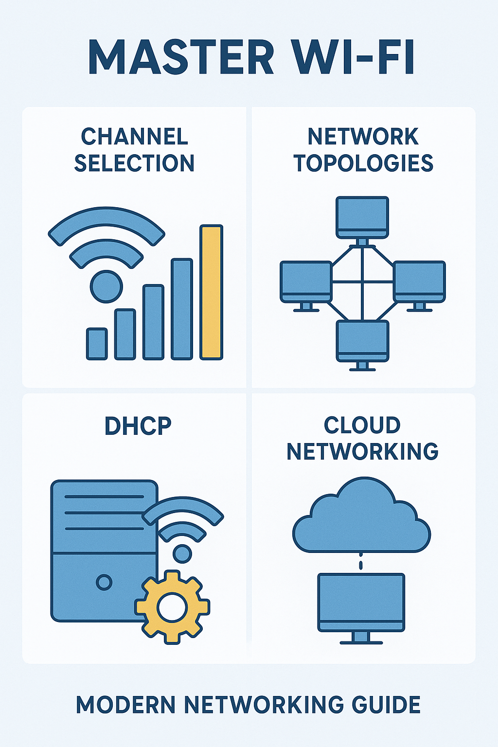 The Ultimate Guide to Modern Networking: From Wi-Fi Channels to Cloud Architectures