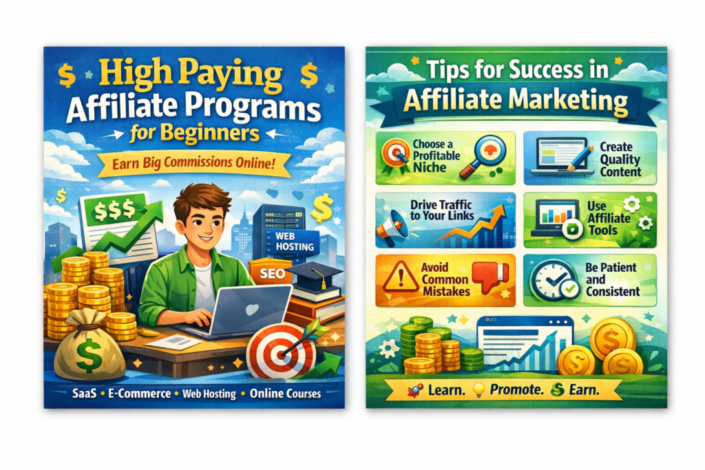 High Paying Affiliate Programs for Beginners