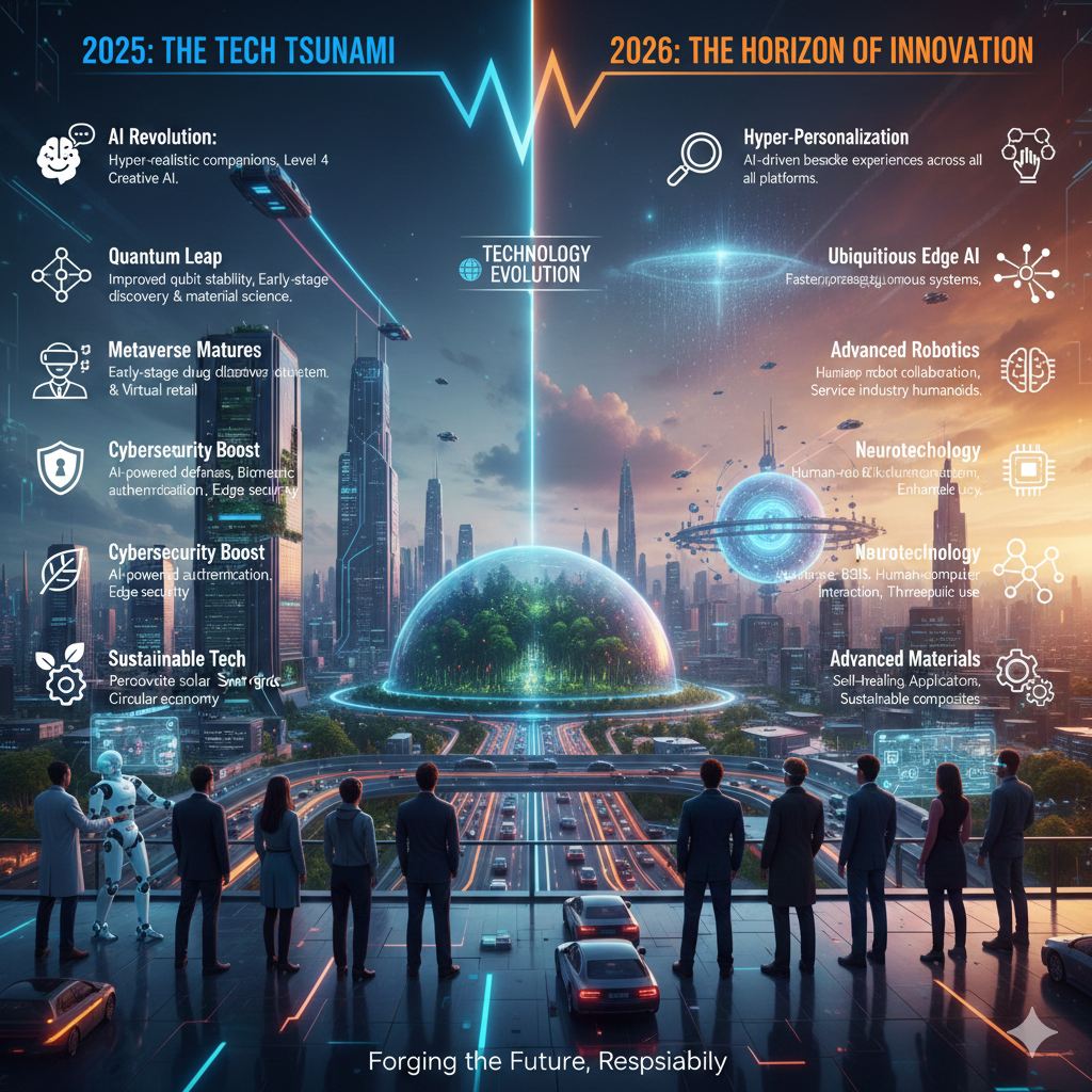 The Tech Tsunami: What Changed in 2025 and What to Expect in 2026
