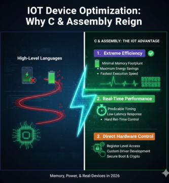 IoT Device Optimization C Assembly