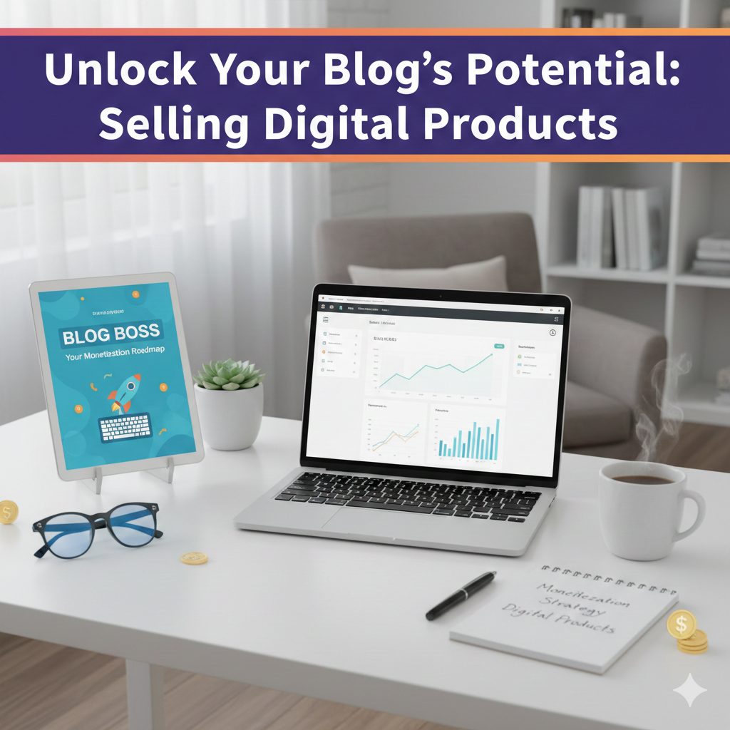 The Ultimate Guide to Selling Digital Products: A Blogger’s Monetization Roadmap