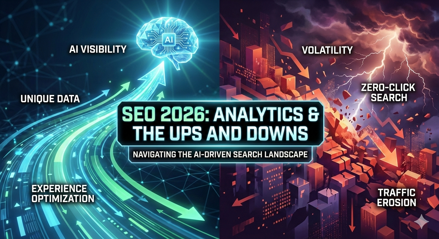 SEO Trends to Watch 2026: Analytics, AI, and Navigating the Ups and Downs