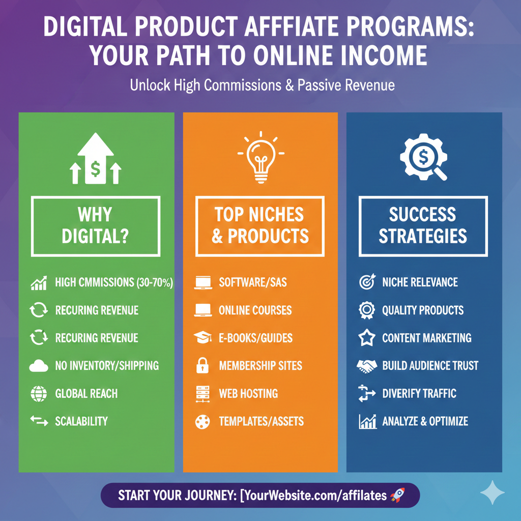 Digital Product Affiliate Programs