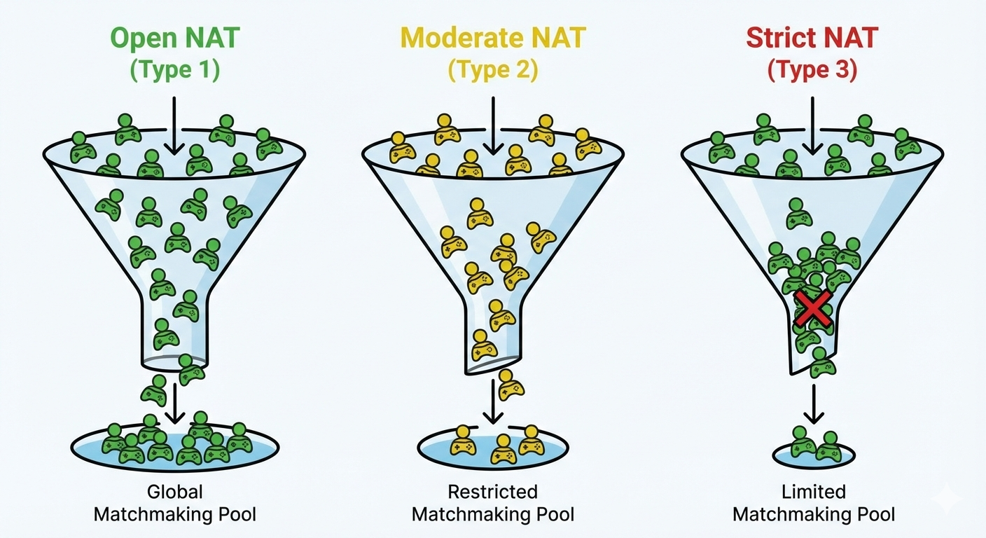 Troubleshooting network issues related to online gaming consoles