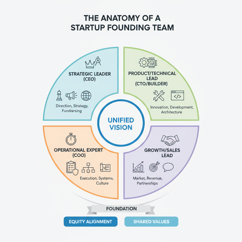 buildings a founder team for startup 