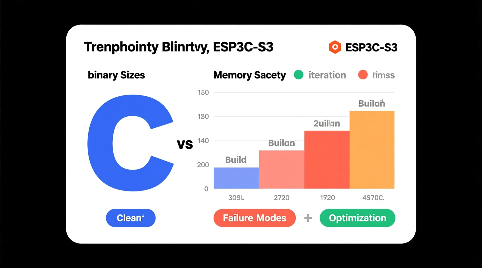 Freenove ESP32-S3 kit tutorial compiling C vs Rust binaries for microcontrollers