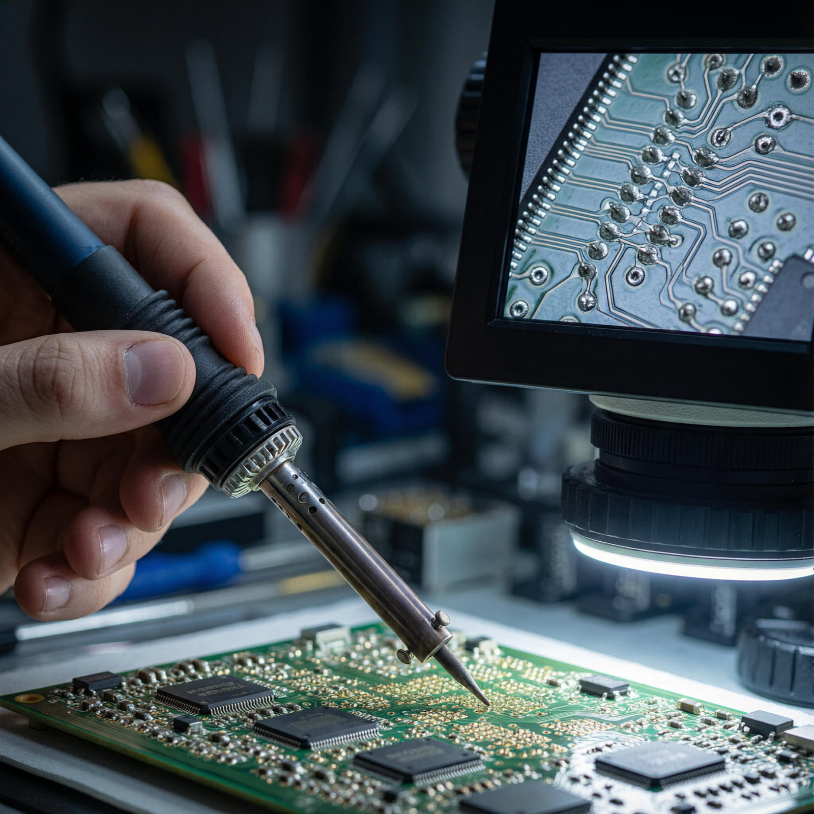 Precision SMD Repair: Eliminating Thermal Damage with Advanced Optics