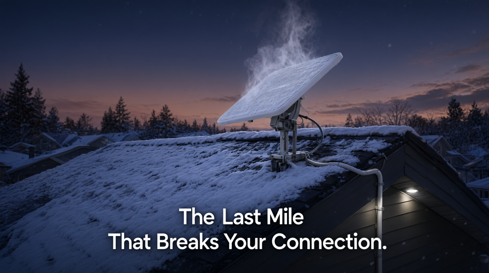 Why Your Starlink Dish Keeps Rebooting in the Snow (And How to Fix It)