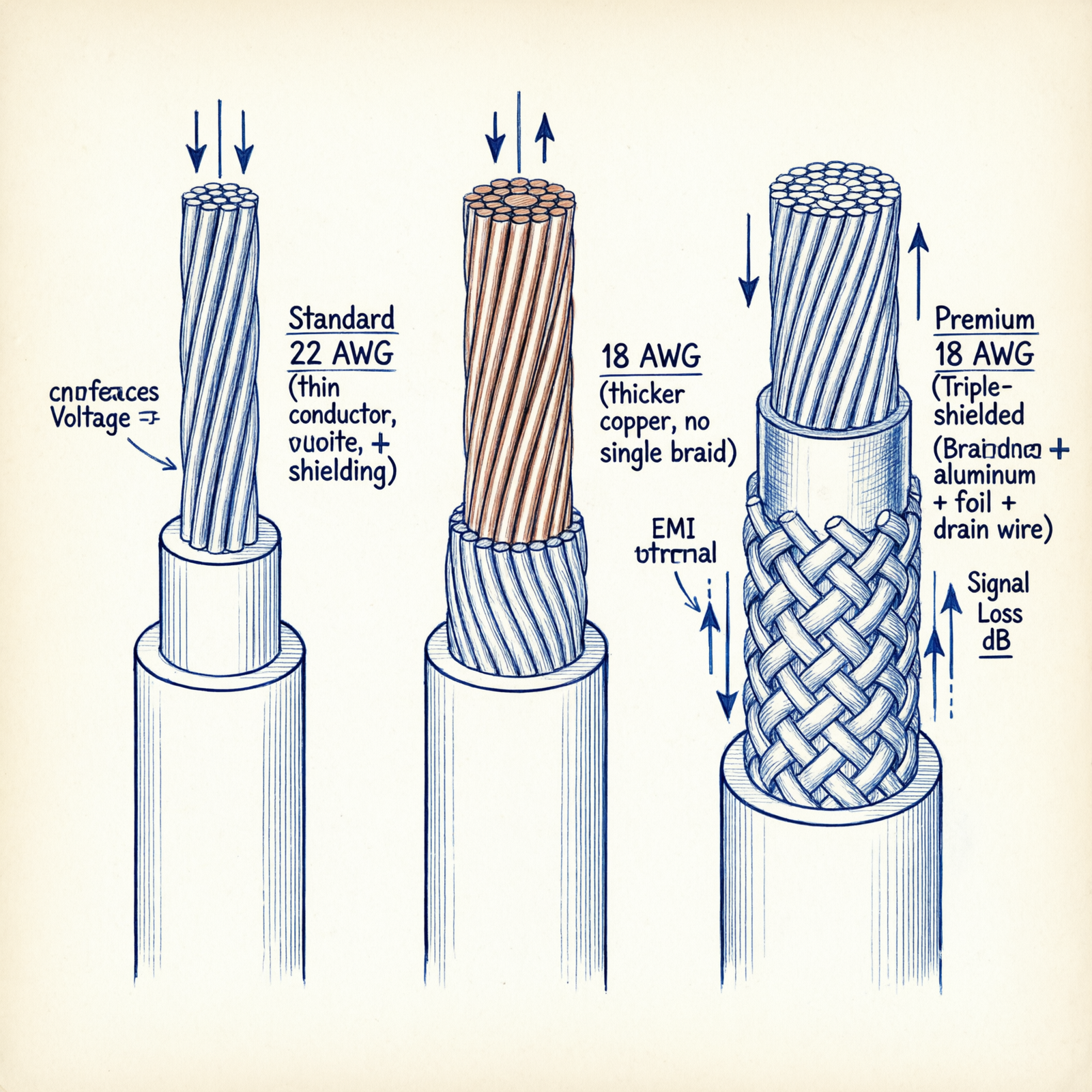 starlink 150ft replacement cable signal loss comparison