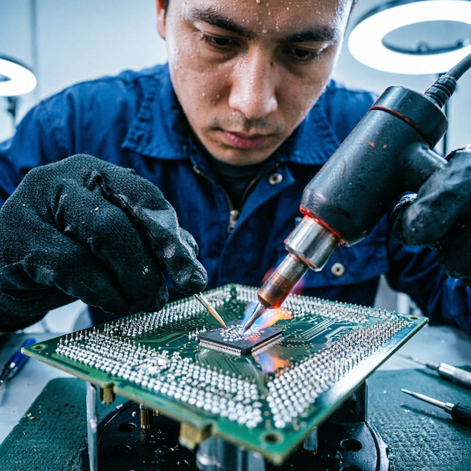 Precision SMD Repair: Eliminating Microscope Obstruction and Workflow Bottlenecks